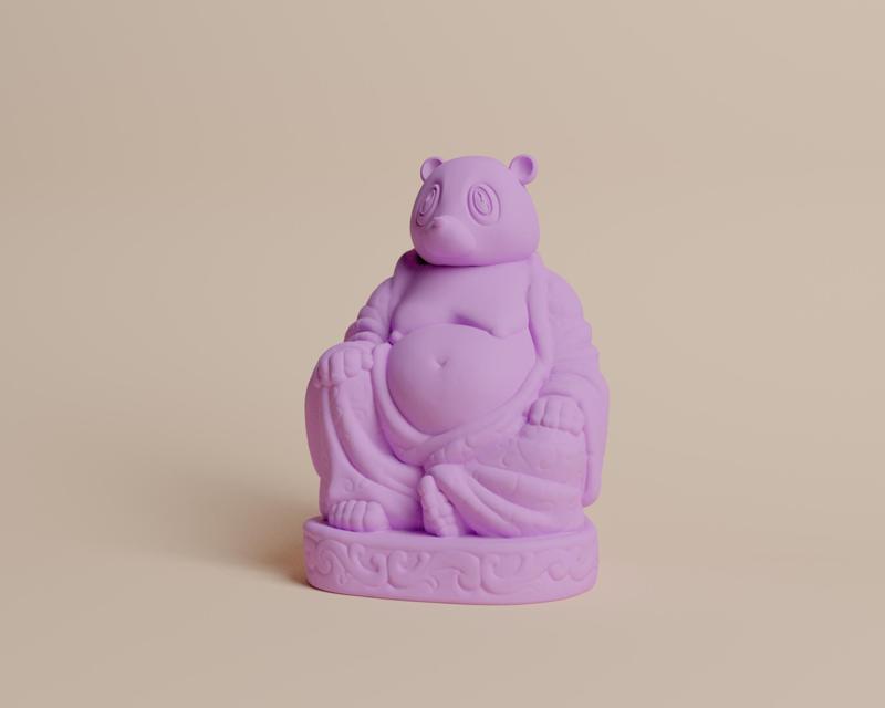 Graduation Bear Buddha - Kanye West