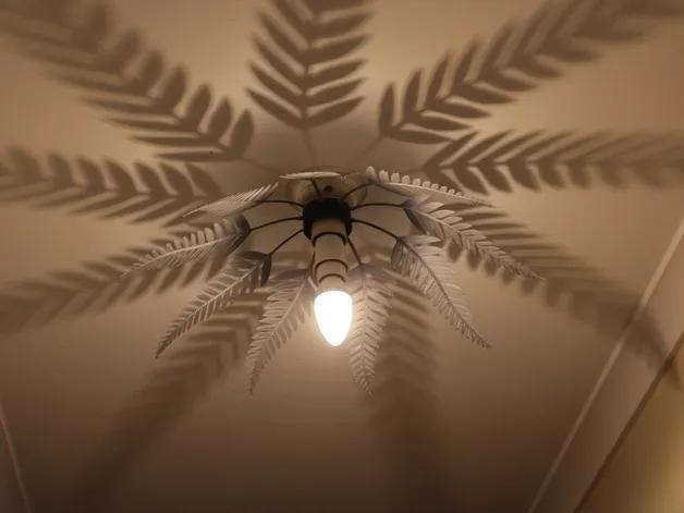 Fern Leaf Lamp Decoration