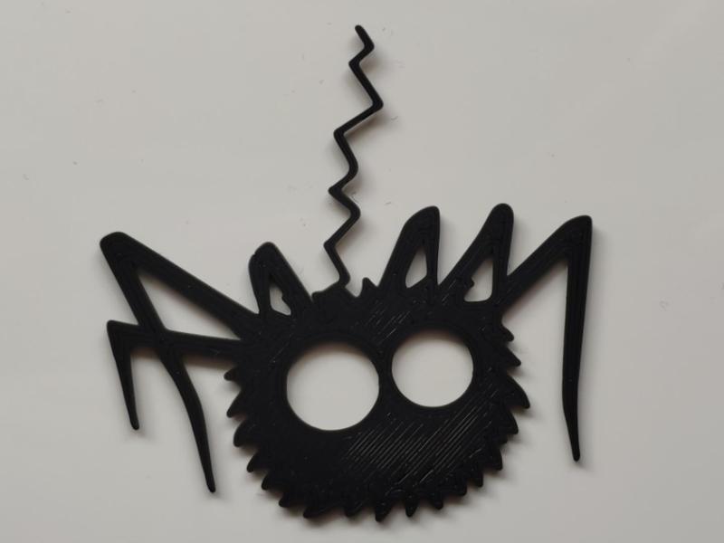 Halloween decoration - spider sticker