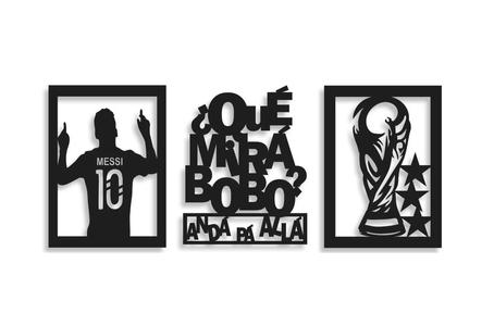 Messi World Champion Argentina minimalist picture