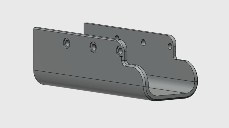SR-25/M4 Grip Skinny [ M14 Style ] - Airsoft