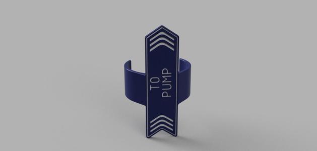 Pool Plumbing Tags - "To Pump"