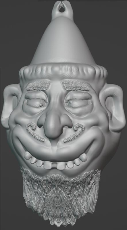 Funny Christmas ball tree decoration