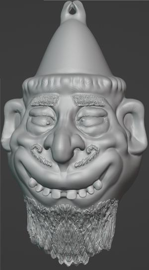 Funny Christmas ball tree decoration