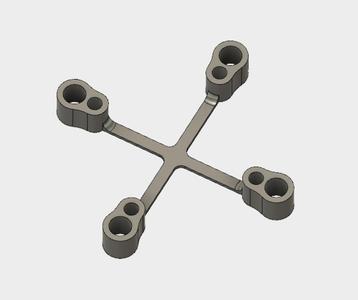 M2 16x16 mount adapter for M3 20x20 mount