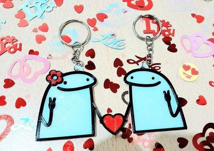 Key ring Flork Couple