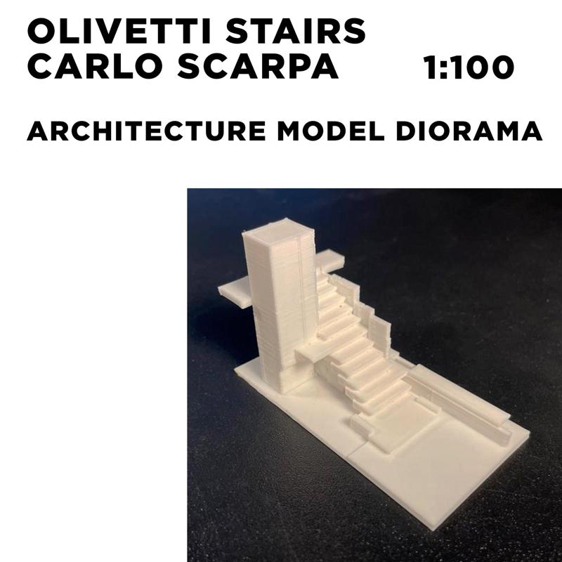 STAIR STAIR OLIVETTI CARLO SCARPA 1.100