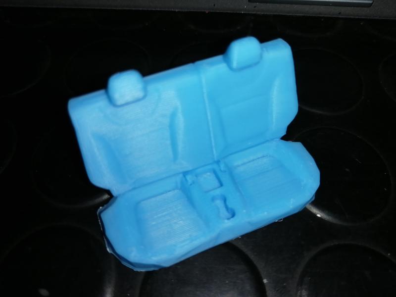 Veloster Bucket Rear Seat 1:24 & 1:25 Scale
