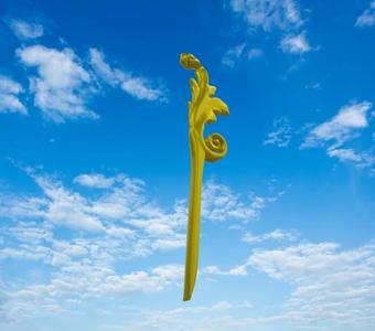 Baroque hair pick Elegant jewel