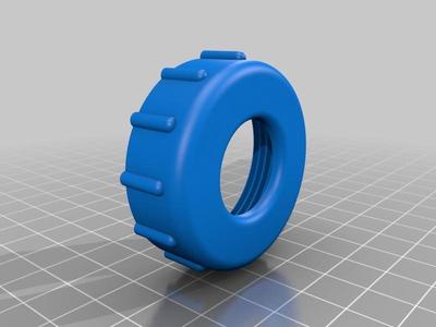 nut for flushing mechanism