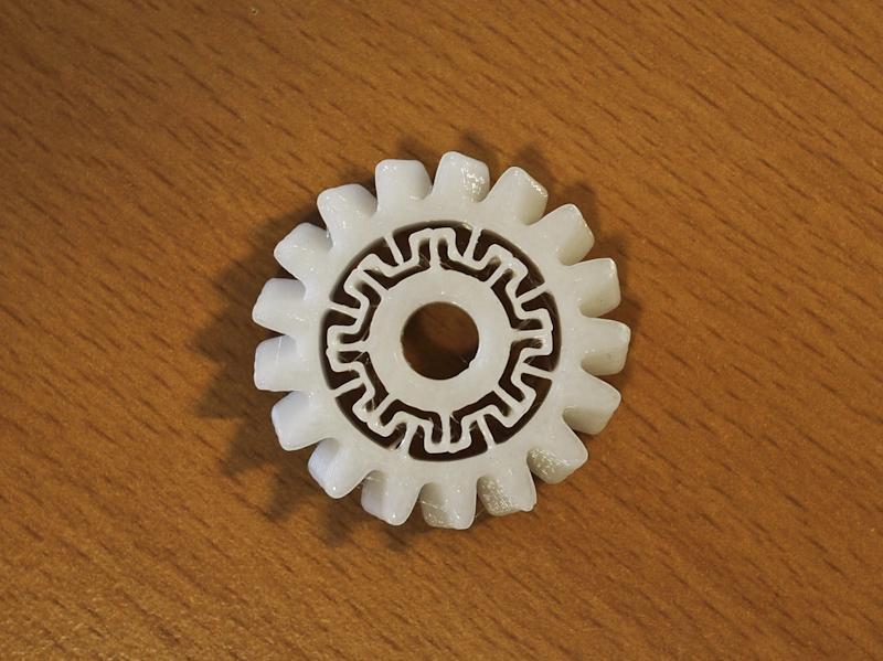 Sprung Extruder Gear