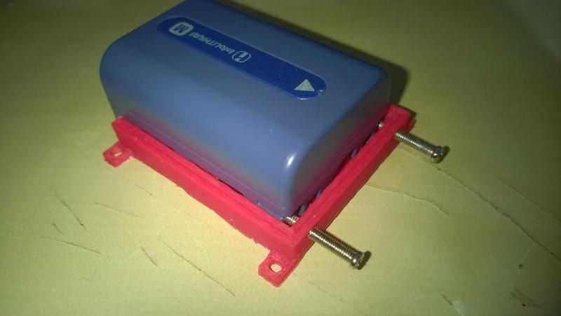 Sony NP-F Camcorder Battery Holder Adapter 