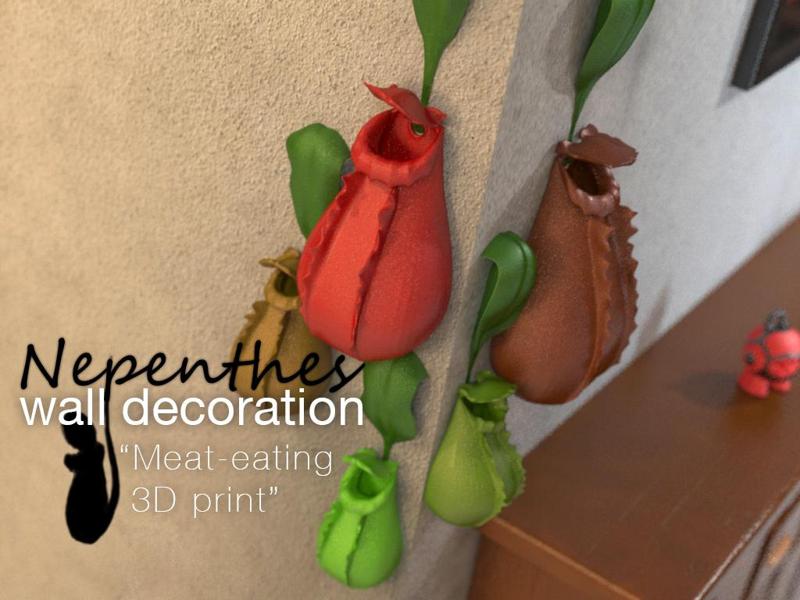 Nepenthes wall decoration