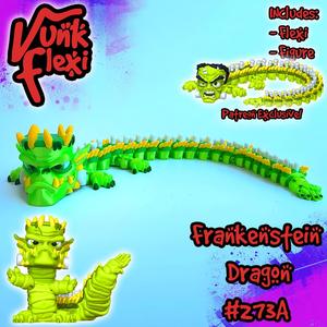 Classic Monsters Frankenstein MultiColor Flexi Print-In-Place + figure