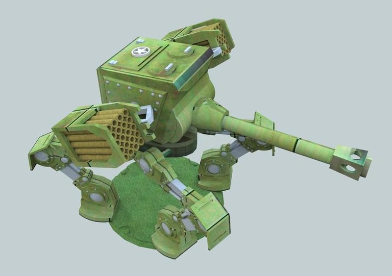 Mech Havy Support  "Mati" U.S. Force Dust Game