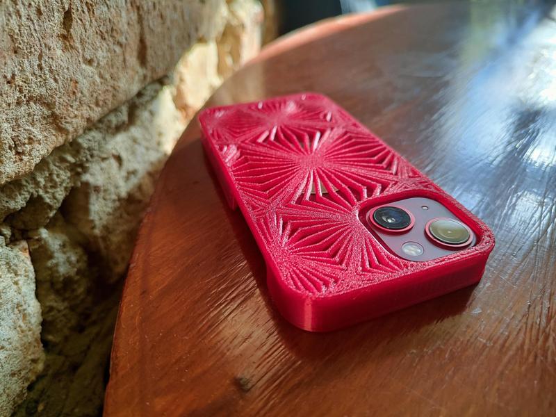 Premium 3D Printable iPhone 13 Mini Case - Beautiful Design No 1