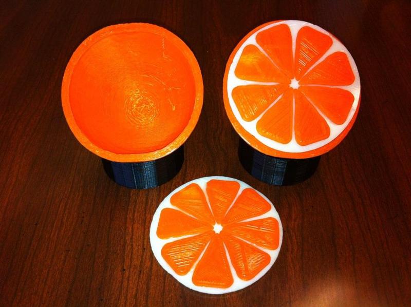 Hollow Orange and stand