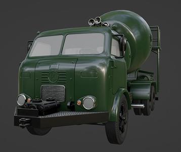 FNM D11000 concrete mixer truck