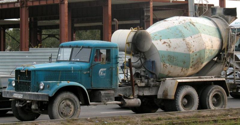 KrAZ-257 Cement Mixer HQ