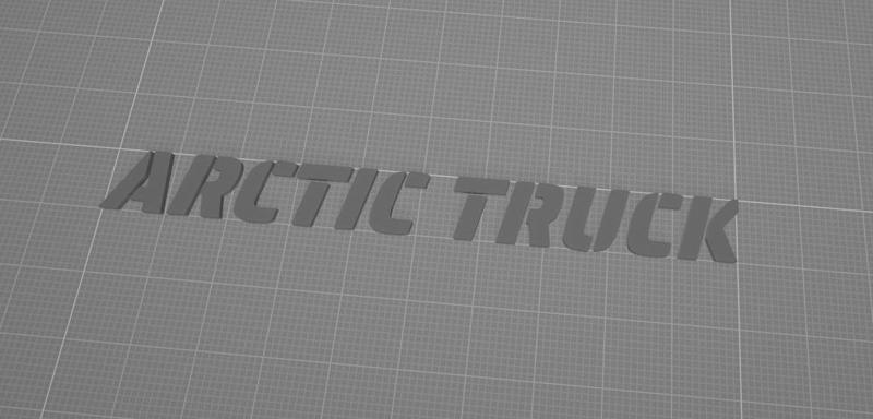 ARCTIC TRUCK EMBLEM FOR HILUX/FORTUNER