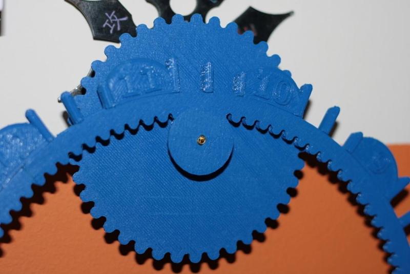 Gear O'clock Slotted 20x Minute Gear