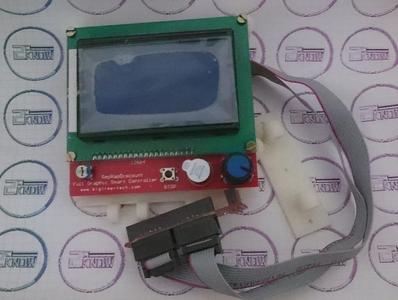 Adjustable Reprap Discount Full Graphic LCD Holder for 2020 profiles