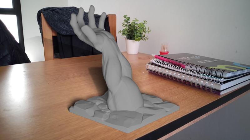 Hulk Arm - Headphone holder