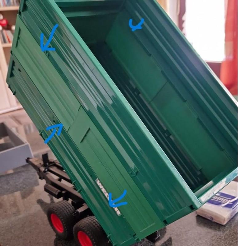 Spielzeug Bruder 02010 Bordwanderhöhung