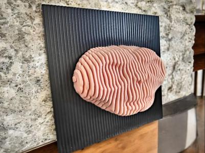 E.T. the Extra-Terrestrial Layered Sculpture