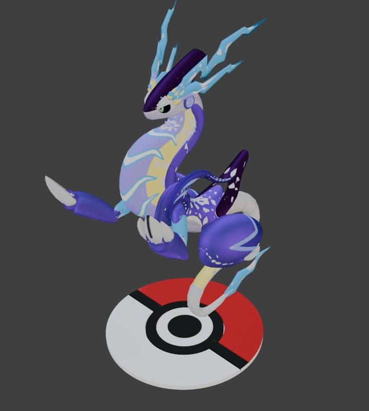 Miraidon commercial license - pokemon scarlet/purple legendary