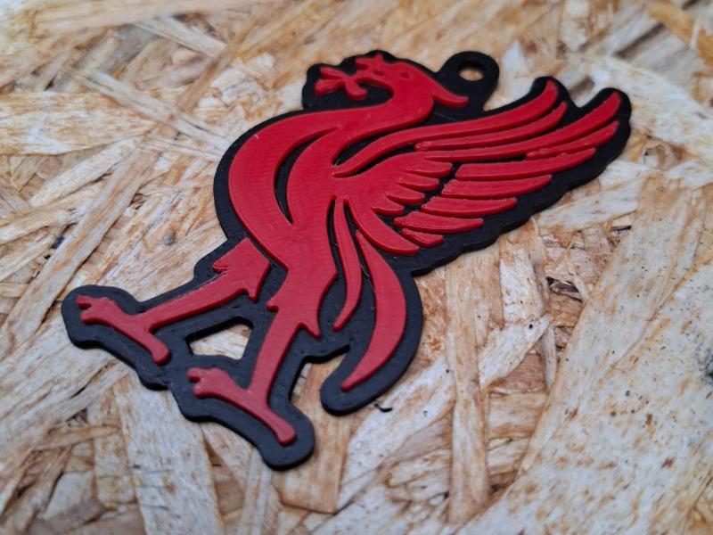 Liverpool FC Liverbird keychain