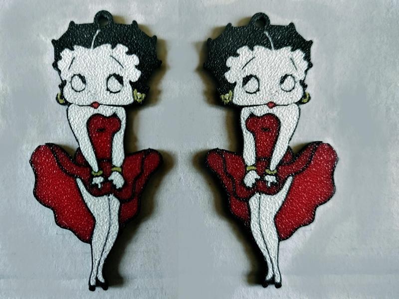 Betty Boop Earings