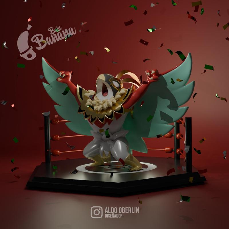 Mega Hawlucha - Hawlucha