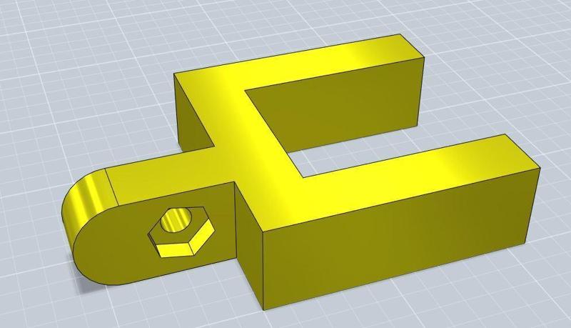 Z fine adjustment screw holder