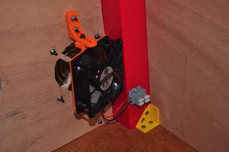 Mount fan 80*80mm - support ventilateur 80*80mm