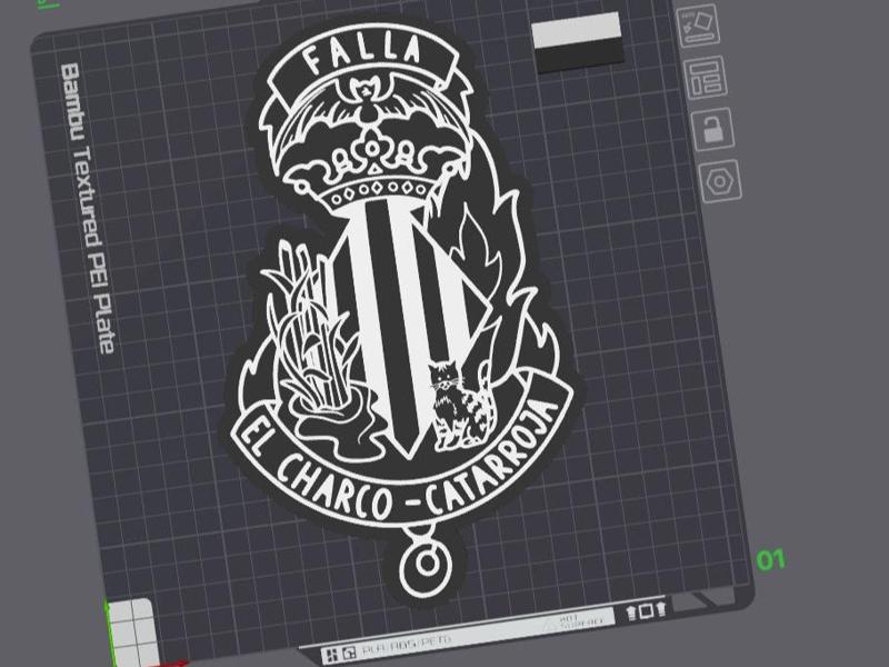 El Charco Falla Shield