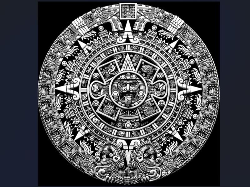 Hueforge Aztec Medallion