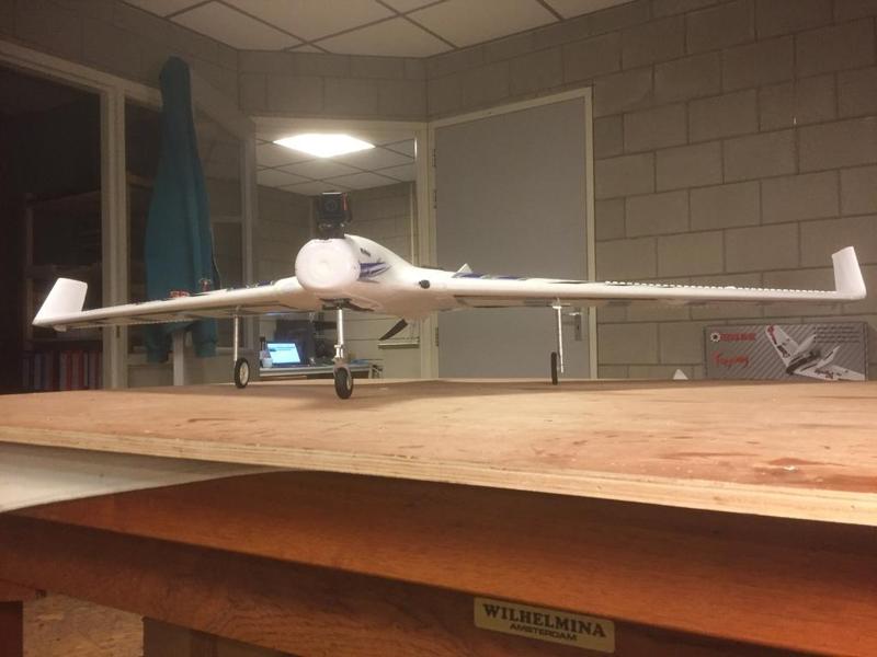 Electric retracts trays E-flight Opterra FPV wing 2meter 