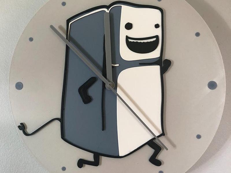 Fridge clock
