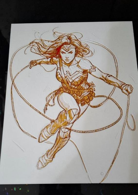 Wonder Woman Hueforge