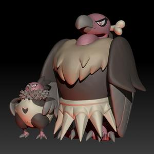 Pokemon Vullaby Mandibuzz