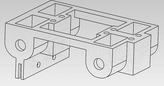 Orca Series linear bearing lm8uu x-carriage
