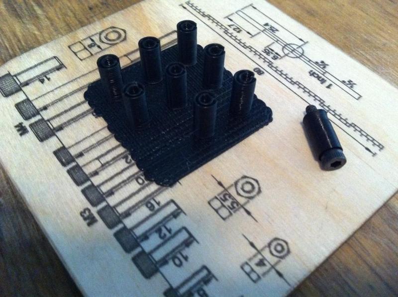 M3x16 to 606 bearing adapter