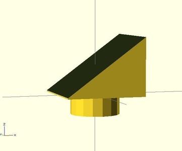 Undercheese lego piece