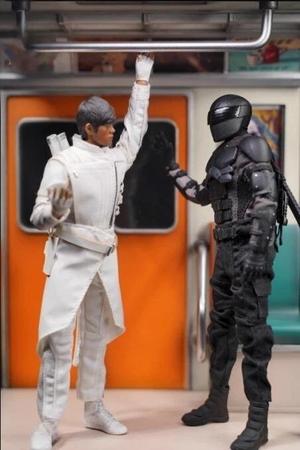 Subway with door Diorama