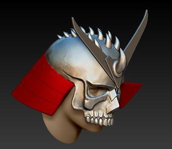 Shao Kahn MKII Helmet - Mortal Kombat