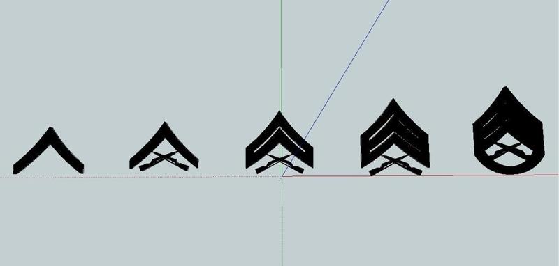 United States Marine Corps Rank Insignias