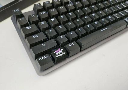 Multi Color Pink Bow Skull Windows Key Cherry MX Key Cap