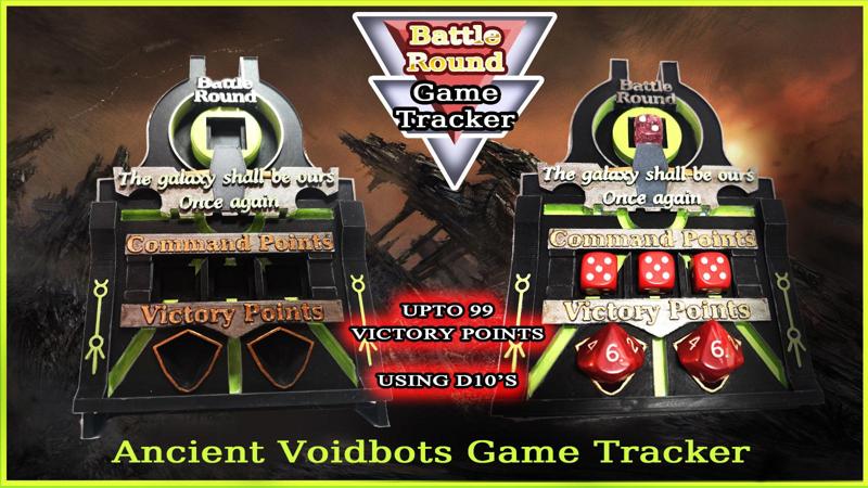 Battle Round Tracker, New! 40k, 9th Edition, Warhammer 40000