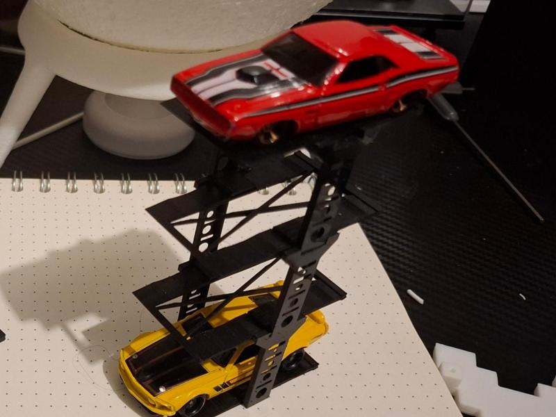 Hot Wheels stack stand